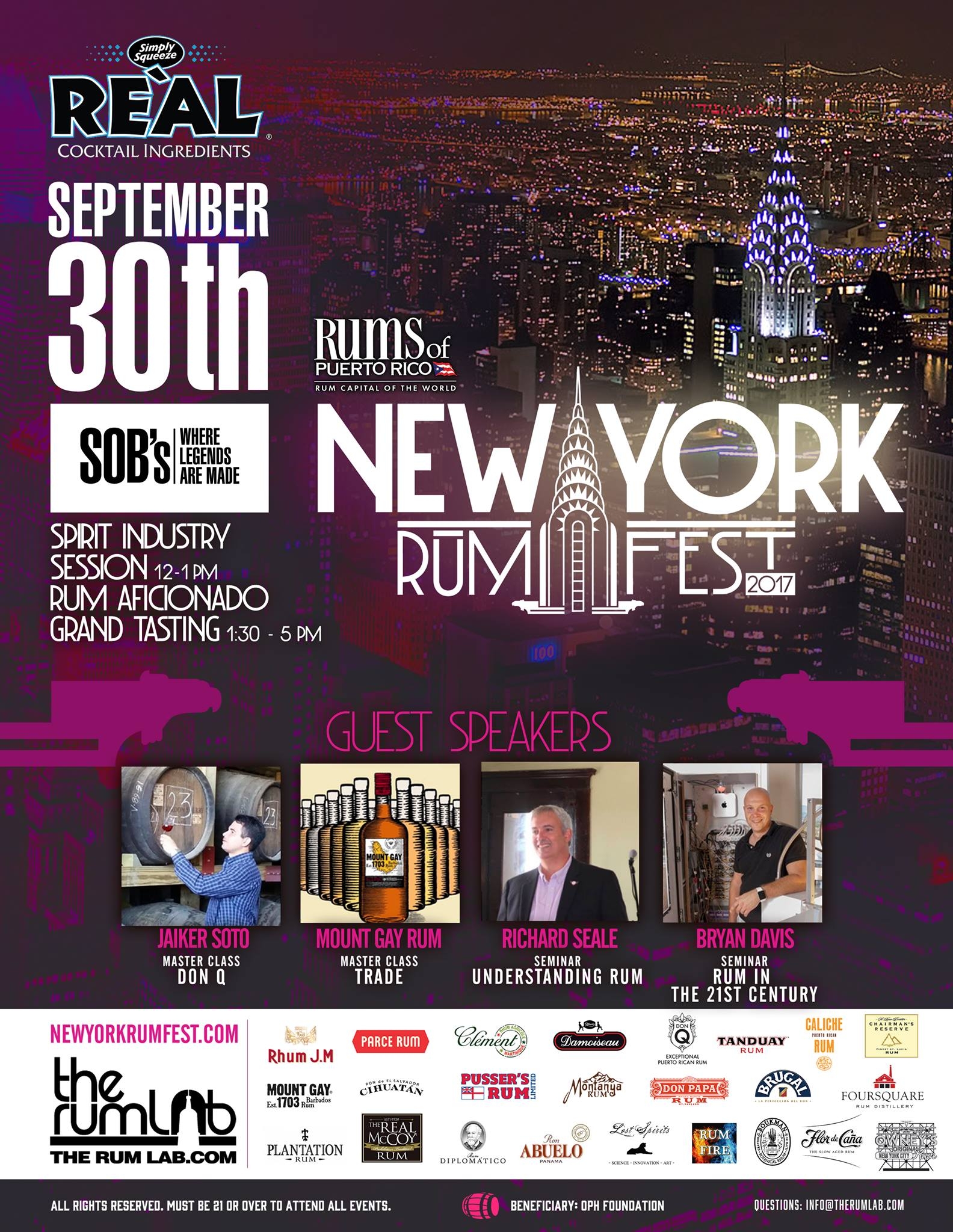 NY Rum Fest Sets the Tone for Rum-Focused Events