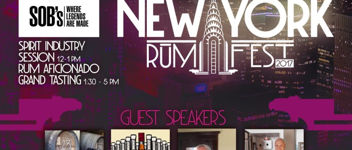 NY Rum Fest Flyer